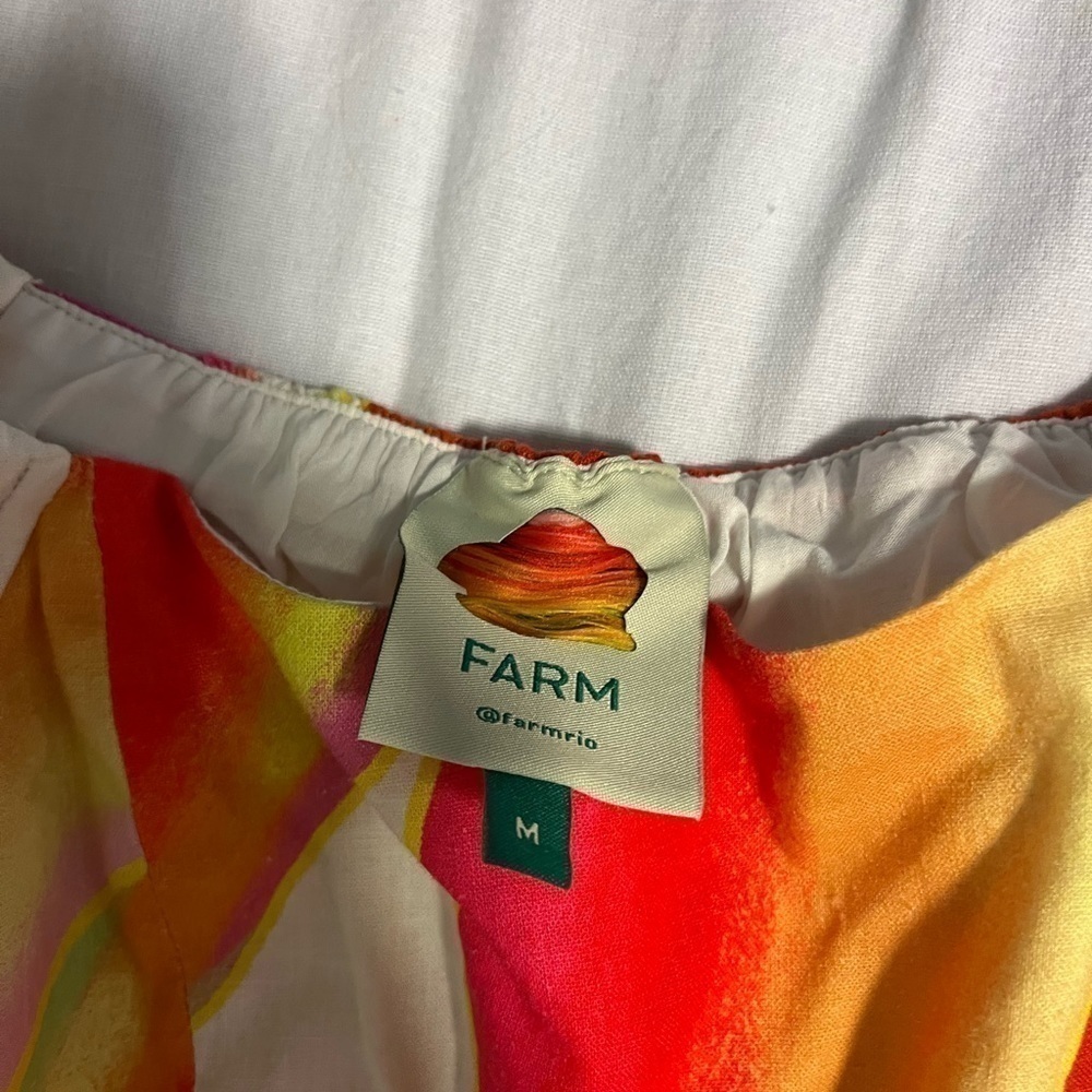 FARM Rio Cashew Juice Midi Dress - Picture 3 of 5